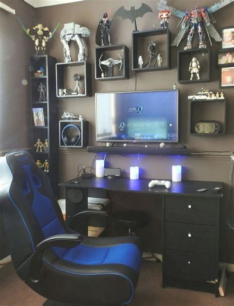 Nice 40 Awesome Gamer Room Decoration Ideas 40
