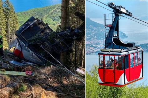 Tragedia Al Mottarone Si Spezza La Fune E Precipita La Funivia Almeno Vittime Bimbi In