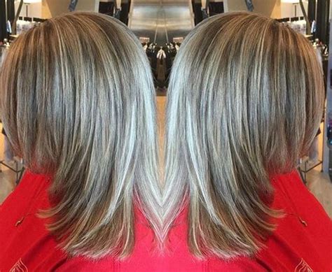 Bob haircuts, in particular, look ravishing when you add blonde streaks to a brown base. 37 Cute Medium Haircuts to Fuel Your Imagination