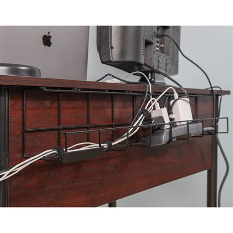 Newton Supply Wire Tray Desk Cable Organizer And Reviews Wayfair