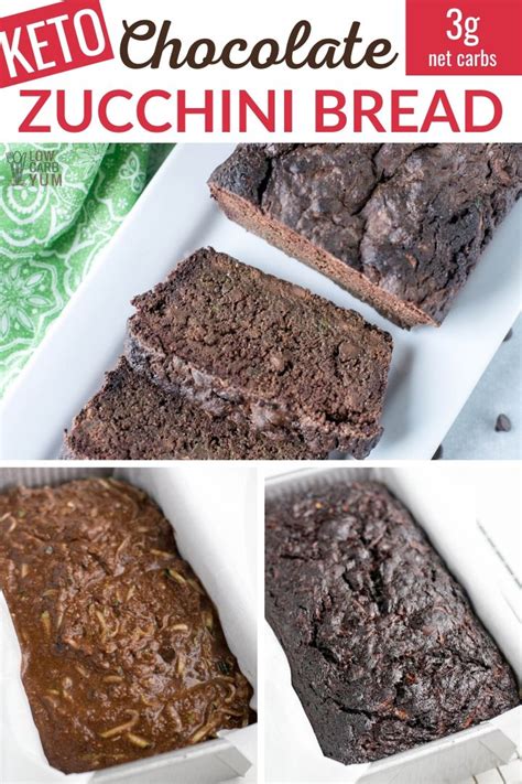 This Keto Double Chocolate Zucchini Bread Is Super Moist It Makes A Great Healthy Snack Or