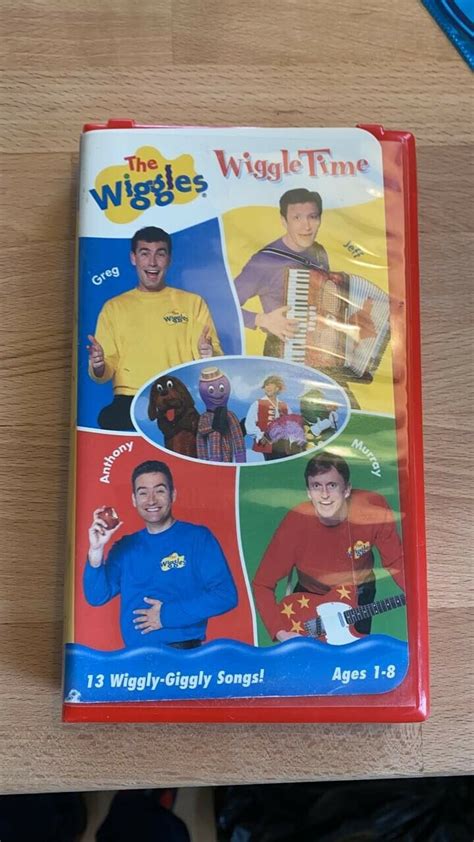 The Wiggles Wiggle Time Clamshell Kids Vhs Video Tape Ebay
