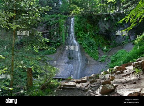Sankenbach Waterfall In The Black Forest Germany Stock Photo Alamy