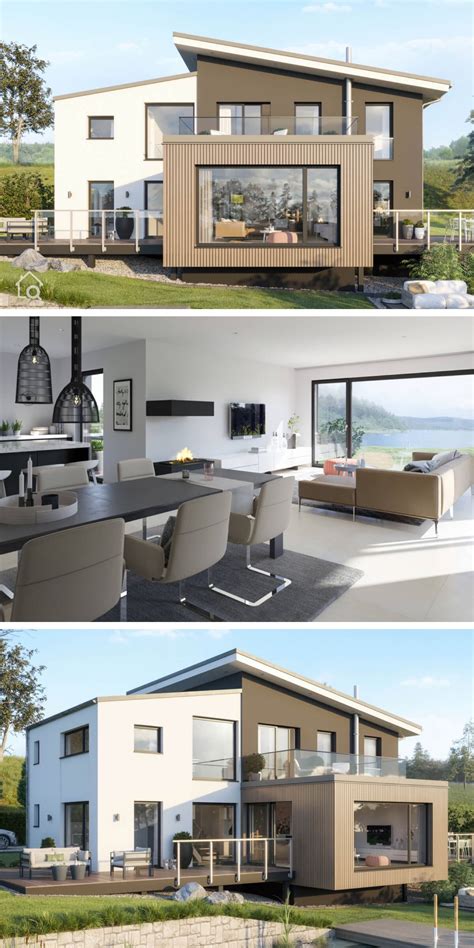 Vergleichen sie ihr bungalow pultdach vieler hersteller mit umfassender präsentation der häuser. Einfamilienhaus modern mit versetztem Pultdach, XL ...