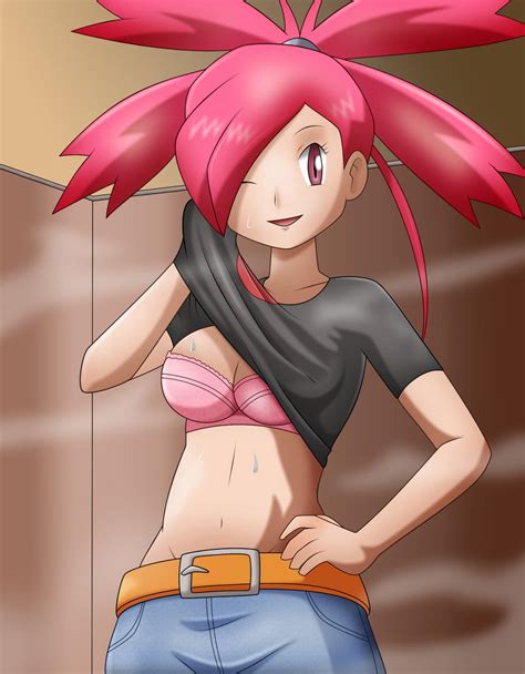 Pokemon Flannery Cosplay Naked