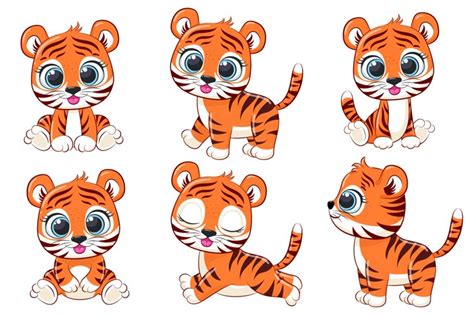 Baby Tiger Clipart Png Eps 300 Dpi 1553822