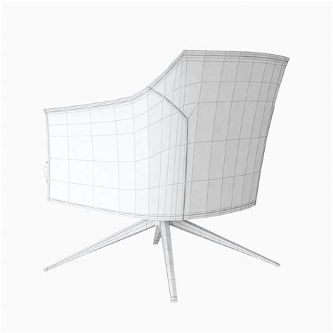 Poliform Stanford Chair Jean Marie Massaud 2016 3d Model 19 3ds