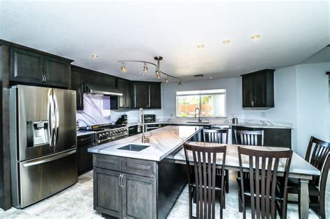 A lot depends on the size and shape of your kitchen and the total linear feet of. Kitchen with Stonedale Cabinetry - Yelp