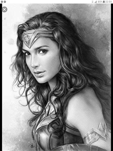 Wonder Woman Drawing Wonder Woman Art Gal Gadot Wonder Woman Wonder