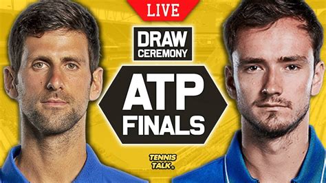 Atp Finals 2021 Draw Ceremony Live Tennis Reaction Stream Youtube
