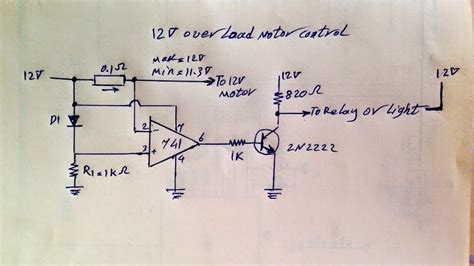 The given amplifier short/overload protection circuit diagram, shows an inexpensive i have made a 150 watt mosfet stereo amplifier and i was searching for a good, simple short circuit protection circuit for this amp , i only found protection circuit for speakers in your blog and i have added it. Protecting Motor from Overcurrent Conditions