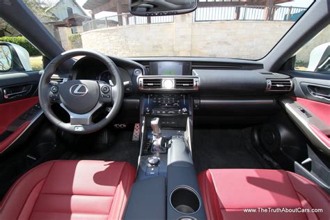 2014 Lexus Is250 F Sport Interior In Rioja Red Lexus 2014 Lexus Is