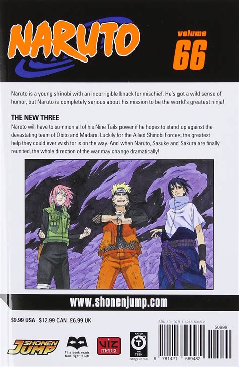 Viz Media Naruto Vol 66