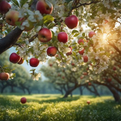 Fall Apple Orchard Wallpaper