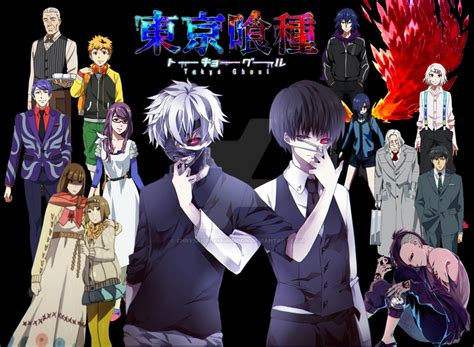 Tokyo Ghoul Collage By Chrysanthemummoon On Deviantart
