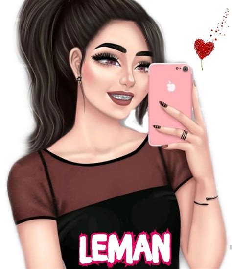 Pin By Khanım On Letters ♡ Name Beautiful Girl Drawing Cute Girl