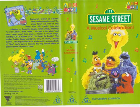 SESAME STREET A MUSICAL CELEBRATION A RARE FIND VHS VIDEO PAL