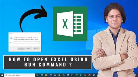 How To Open Microsoft Excel Using Run Command Youtube