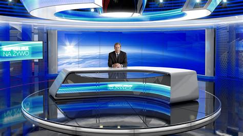 VIRTUAL SET FOR NEWS CHANNEL on Behance