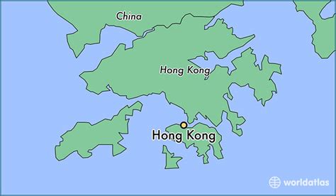 Physical map of hong kong showing major cities, terrain, national parks, rivers, and surrounding countries with international borders and outline as seen on the physical map of hong kong, it also has several offshore islands including lantau island (the largest one), hong kong island, lamma. Where is Hong Kong, Hong Kong? / Hong Kong Map - WorldAtlas.com