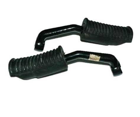 Royal Enfield Bullet Classic Front Foot Rest Peg Pair With Rubber Ebay