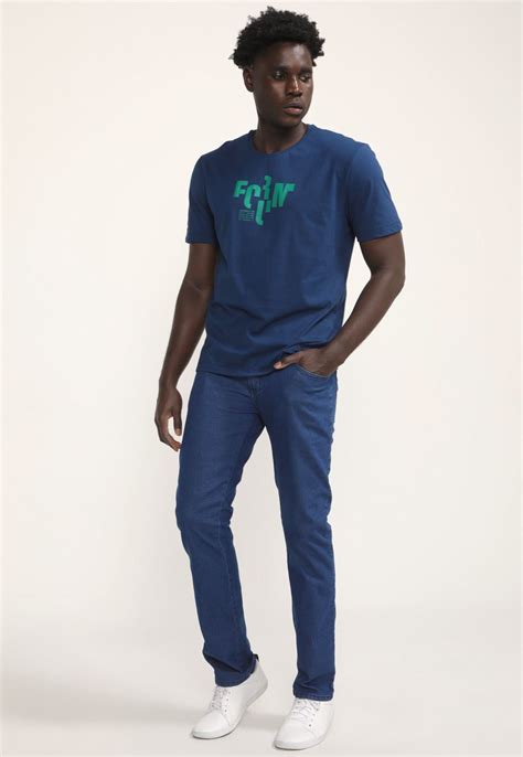 Calça Jeans Forum Skinny Lisa Azul Compre Agora Dafiti Brasil