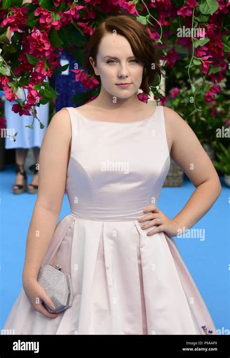 Alexa Davies Attending The Premiere Of Mamma Mia Here We Go Again Held At The Eventim