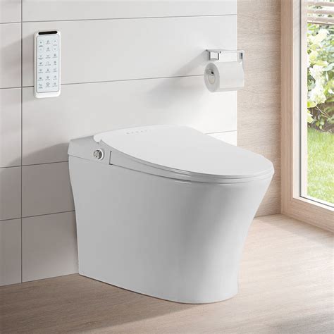 Tankless Smart One Piece Floor Mounted Automatic Toilet Self Clean