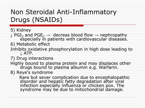 Ppt Non Steroidal Anti Inflammatory Drugs Nsaids Powerpoint