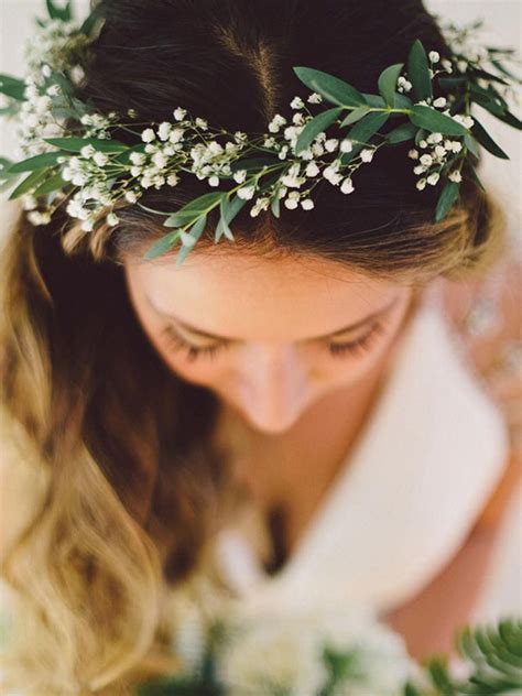 Romantic Flower Crowns For Spring And Summer Weddings