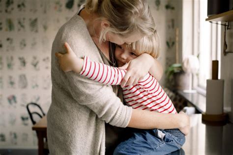 A Hug From Mum And Dad Really Is The Best Way Of Reassuring A Child