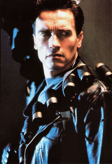 Disguised as a human, a cyborg assassin known as a terminator (arnold schwarzenegger) travels from 2029 to 1984 to kill sarah connor (linda hamilton). Arnold Schwarzenegger in Terminator 2 Judgment Day (1991 ...
