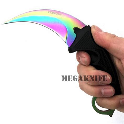 Csgo Karambit Hawkbill Claw Limited Titanium Rainbow Megaknife