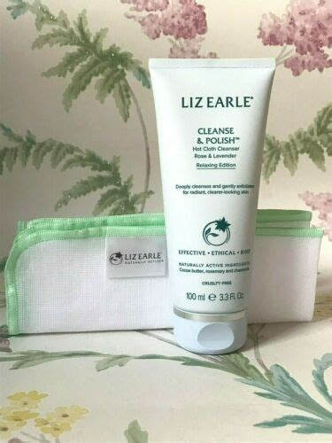 Liz Earle Cleanse And Polish Rose Lavender Relaxing Hot Cloth Cleanser 100ml Ebay