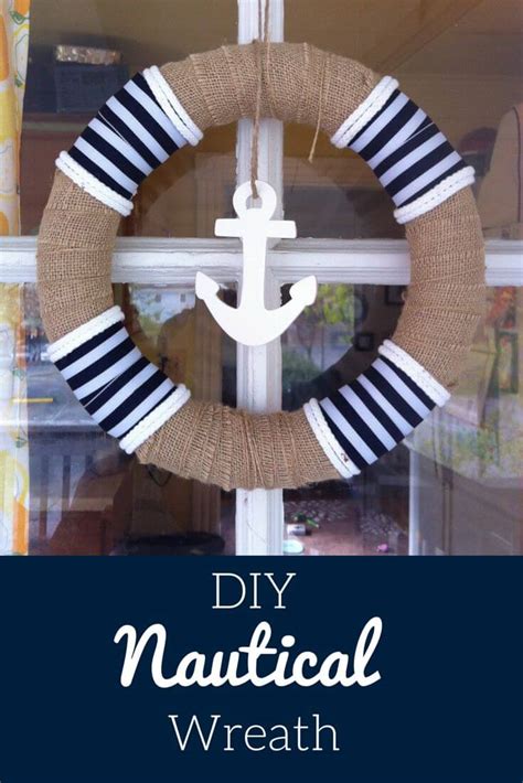 Nautical Decorations For Home Rope Net Anchor Coastal Decorating