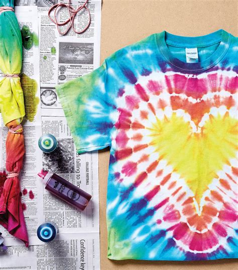 How To Make A Tie Dye Shirt With Tulip Joann