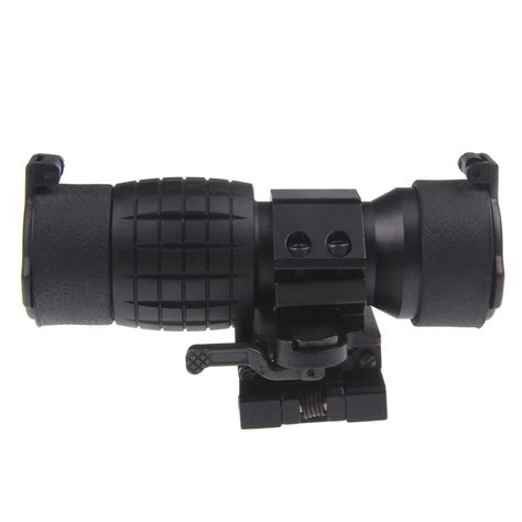 Free Shipping Tactical 3x Magnifier Scope Fits Aimpoint Sight With Qd