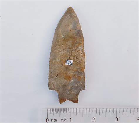 Fl Savannah River Type Arrowhead Large Blade Fossils And Artifacts