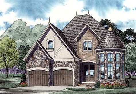 A home scheme is a must for building a home previously its construction begins. French Tudor House Plan - Family Home Plans Blog