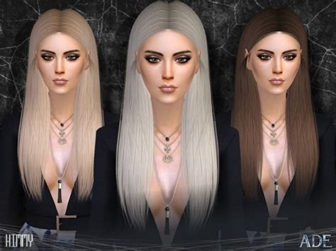 Sims 4 Hairs The Sims Resource Kimmy Hair Retextured By Ade Darma