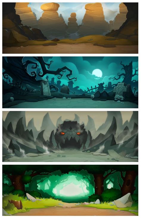 Backgrounds On Behance Game Background Art Environment Concept Art