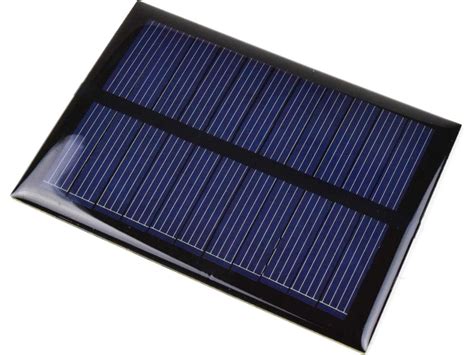 Solar Panel 5v 500mw For Diy And Electronics Projects