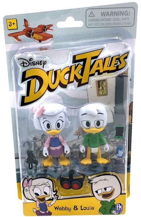 Disney Ducktales Webby Louie Exclusive Action Figure 2 Pack Phatmojo
