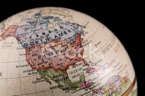 Globe North America Stock Photo Royalty Free Freeimages