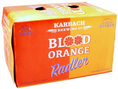 Karbach Blood Orange Radler Beer 12 Oz Cans Shop Beer At H E B