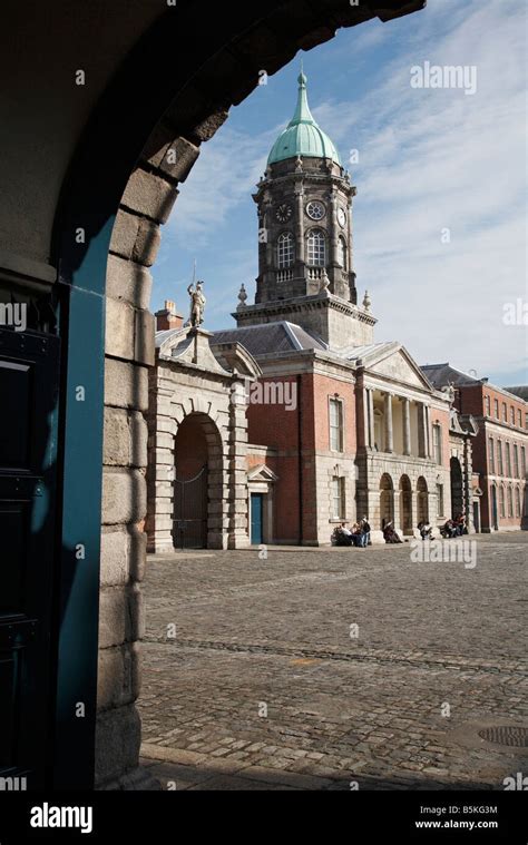 The Upper Yard Of Dublin Castle By Architect Sir Edward Lovett Pearce