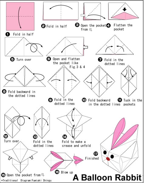 How To Make A Origami Rabbit Yasmeanberyl