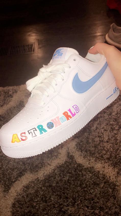 See more ideas about air force, air force pictures, airforce wife. astroworld custom air force 1 | Custom nike shoes, Nike ...