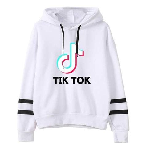 Tik Tok Hoodie Unisex Pullover Fashion Sweatshirt