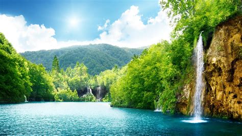 Search hd desktop wallpapers and download them for free. nature, Landscape, Waterfall Wallpapers HD / Desktop and ...